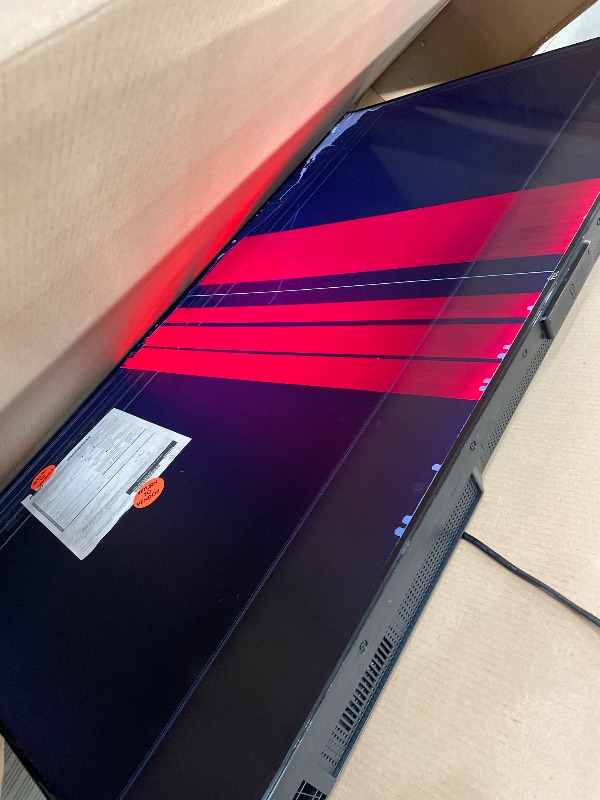 Photo 1 of (broken screen)(sold for parts) TCL 65-Inch Class S5 UHD 4K LED Smart TV with Fire TV (65S551F, 2024), Dolby Vision, HDR PRO+, Atmos, Alexa Built-in, Apple AirPlay 2, Streaming Television