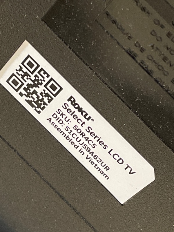 Photo 1 of (broken screen)(sold for parts) Samsung 50-Inch Class Crystal UHD U8000F 4K Smart TV (2025 Model) Endless Free Content, Crystal Processor 4K, MetalStream Design, Knox Security, Alexa Built-in