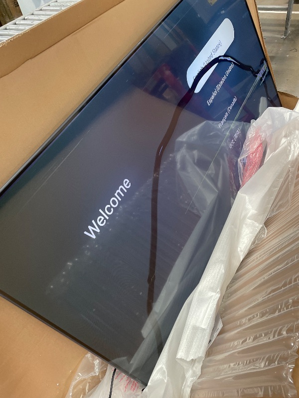 Photo 1 of (broken screen)(see images) TCL 75 Inch Class QM6K Series | Mini LED QLED 4K HDR | 75QM6K, 2025 Model | 120HZ-144HZ High Brightness Smart Google TV Dolby Atmos Onkyo Audio | Voice Remote Alexa Gaming Streaming Television