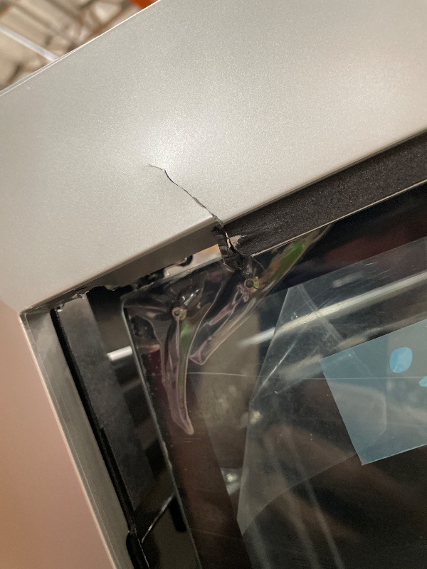 Photo 1 of (used)(damaged)(see images) QIDI PLUS4 3D Printer, Max 600mm/s High-Speed Printing, 65? Chamber Heat, Fully Auto Leveling, 370°C Direct Extruder with Integrated Nozzle, Support PPS-CF Filaments, Large Print Size 12"x12"x11"