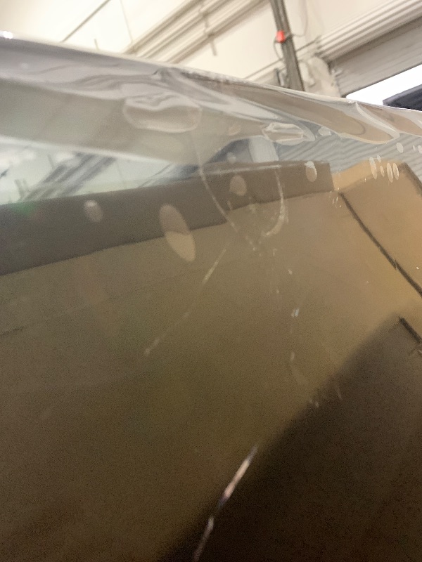 Photo 1 of (missing power cords)(cracked screen)(see all images)TCL 98-Inch Q65 QLED 4K UHD Smart TV with Google TV (98Q651G, 2024 Model) Dolby Vision, Dolby Atmos, HDR Pro+, Game Accelerator Enhanced Gaming, Voice Remote, Works with Alexa, Streaming Television