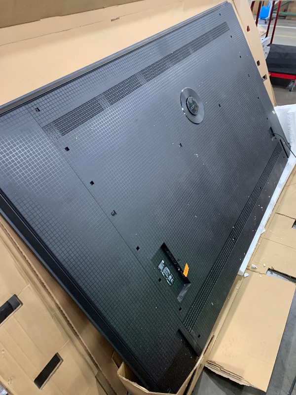 Photo 1 of (tested)(does not power on)(sold for parts) TCL 98-Inch Class S5 4K LED Smart TV with Google TV (98S550G, 2023-Model), Dolby Vision, HDR Ultra, Dolby Atmos, Google Assistant Built-In with Voice Remote, Works with Alexa, Streaming UHD Television
