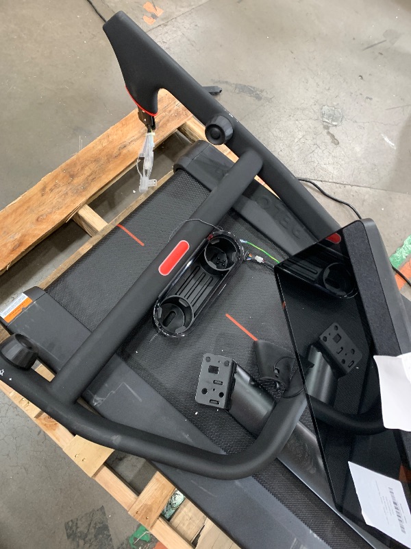 Photo 1 of (tested will not power on)(see all images) Peloton Cross Training Tread, Treadmill for Running, Walking, and Hiking with Manual or Auto-Incline Options and Immersive 24” HD Touchscreen, Exercise Equipment for Home Cardio and Strength Workouts