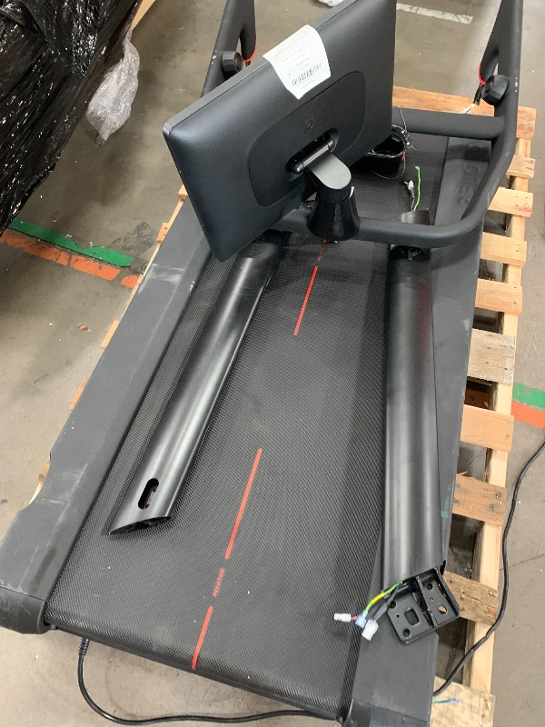 Photo 1 of (tested will not power on)(see all images) Peloton Cross Training Tread, Treadmill for Running, Walking, and Hiking with Manual or Auto-Incline Options and Immersive 24” HD Touchscreen, Exercise Equipment for Home Cardio and Strength Workouts