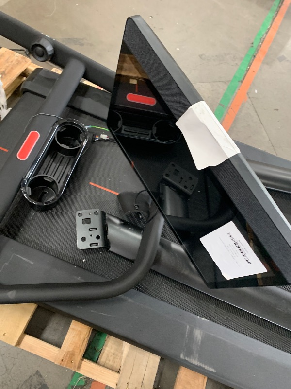 Photo 1 of (tested will not power on)(see all images) Peloton Cross Training Tread, Treadmill for Running, Walking, and Hiking with Manual or Auto-Incline Options and Immersive 24” HD Touchscreen, Exercise Equipment for Home Cardio and Strength Workouts