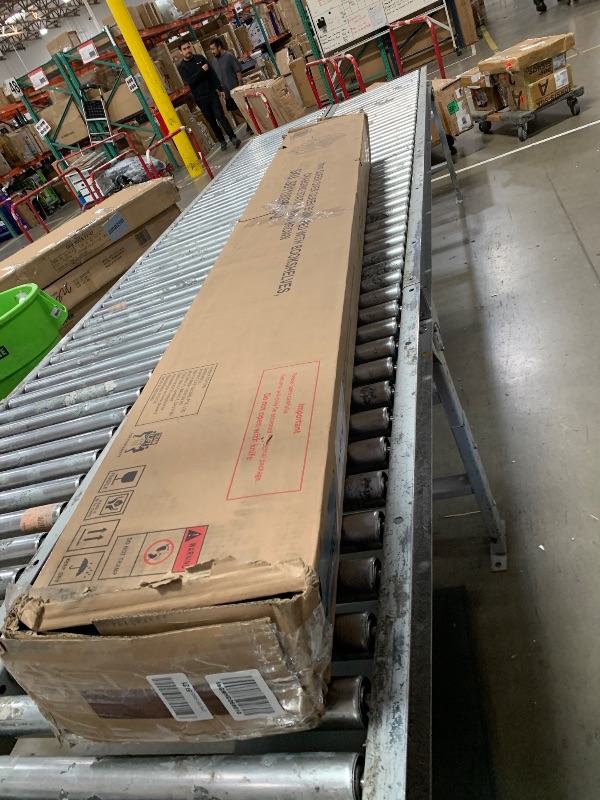 Photo 1 of ****PARTIAL SET , BOX 2 ONLY*****

Ball & Cast Queen Over Queen Bunk Bed with Built-in Storage Shelves,Wooden Queen Bunk Beds w/USB Ports,Ladder and Safety Guardrails,for Teens/Adults,No Box Spring Needed,Brwon