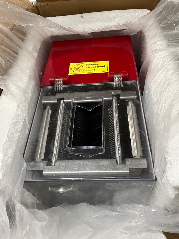 Photo 1 of ***MISSING PARTS***
Newhai 850W Meat Cutter Machine, Commercial Meat Cutting Machine 2.5mm Heavy Duty, Stainless Steel Meat Slicer Shredder Restaurant, for Boneless Meat Soft Vegetables (Meat thickness: 2.5mm)