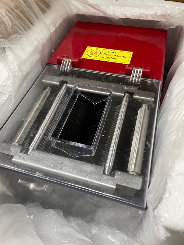 Photo 1 of ***MISSING PARTS***
Newhai 850W Meat Cutter Machine, Commercial Meat Cutting Machine 2.5mm Heavy Duty, Stainless Steel Meat Slicer Shredder Restaurant, for Boneless Meat Soft Vegetables (Meat thickness: 2.5mm)