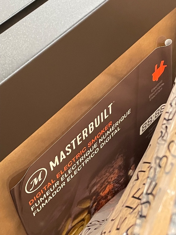 Photo 1 of (see images for damage) Masterbuilt® 30-inch Digital Electric Vertical BBQ Smoker with Leg Kit, Side Wood Chip Loader and 710 Cooking Square Inches in Black, Model MB20070421