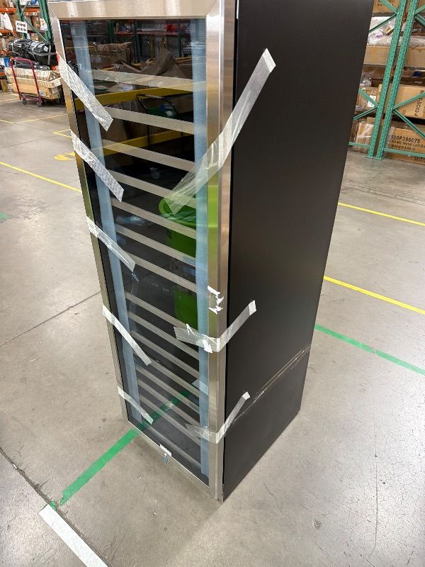 Photo 1 of (used)(UNFUNCTIONAL) ) BODEGA 24 Inch Wine Cooler, 154 Bottle Refrigerator, Freestanding Wine Fridge with Intelligent Temperature Memory & Humidity Control, Upgraded Compressor, Quiet Operation
