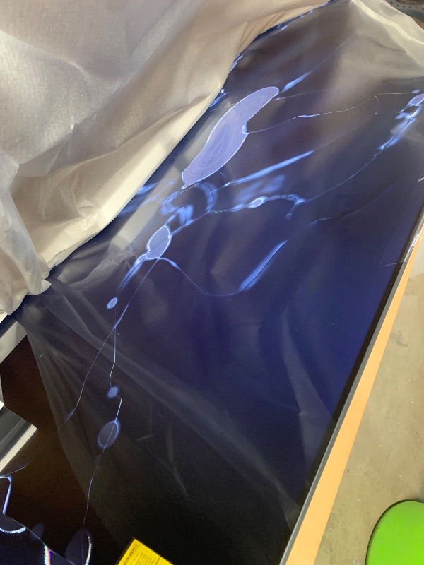 Photo 1 of (broken screen) Samsung 85-Inch Class Crystal UHD U8000F 4K Smart TV (2025 Model) Endless Free Content, Crystal Processor 4K, MetalStream Design, Knox Security, Alexa Built-in
