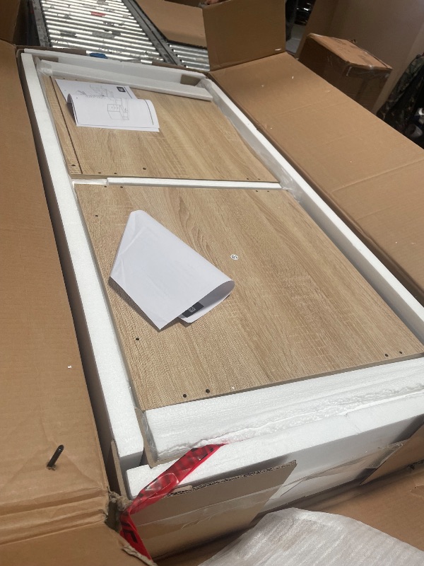 Photo 1 of (partial set)(see images) OmySalon Modern Reception Desk, Front Table Counter with Lockable Drawers and Moveable Shelves, Receptionist Desk Retail Checkout, for Lobby Beauty Salon Office, White (47.2”W x 18.9”D x 43.7”H)
