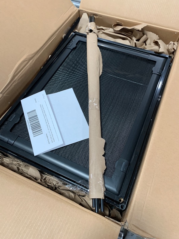View 2 of ***************missing parts and instructions****************
REPTI ZOO 24" x 18" x 36" Reptile Tall Glass Terrarium Rainforest Habitat Double Hinge Door with Screen Ventilation 67 Gallon Reptile Terrarium Easy Assembly