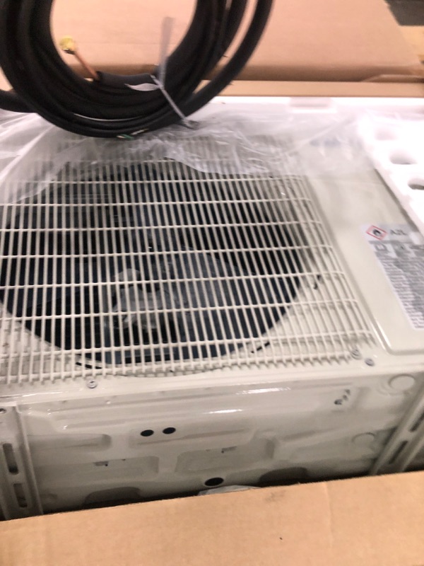 Photo 1 of ***PARTIAL SET***
GarveeHome 18000 BTU Mini Split Air Conditioner Heat Pump System, 19 SEER2 230V Ductless AC Cool Up to 1250 Sq. Ft, Complete Installation Kit, White