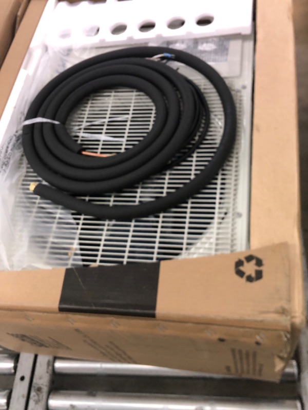 Photo 1 of ***PARTIAL SET***
GarveeHome 18000 BTU Mini Split Air Conditioner Heat Pump System, 19 SEER2 230V Ductless AC Cool Up to 1250 Sq. Ft, Complete Installation Kit, White