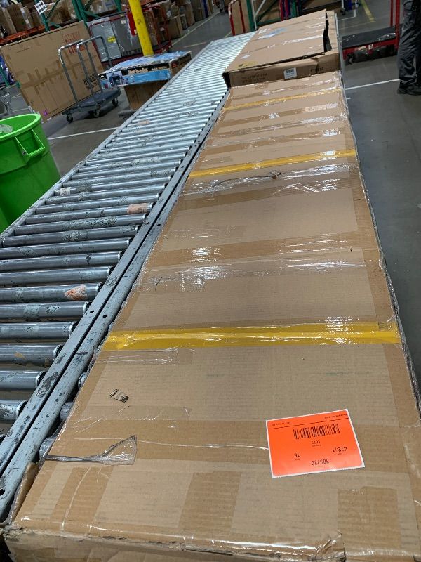 Photo 1 of (missing major parts) YITAHOME King Size Bed Frame with 3 Storage Drawers and RGB LED Lights, Velvet Upholstered Bed with Charging Station and Storage Headboard, No Box Spring Needed, Easy Assembly, Noise-Free, Grey