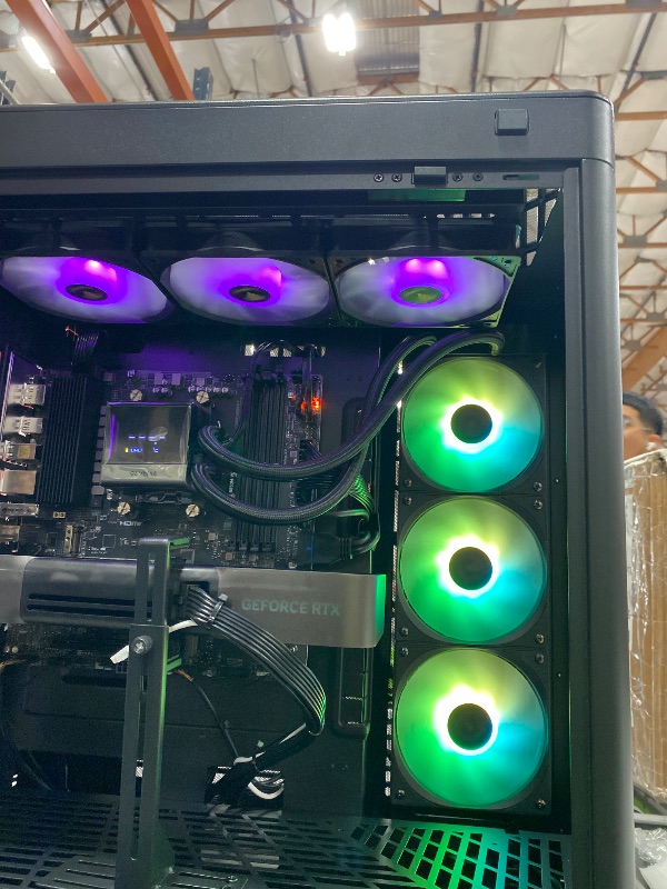 Photo 1 of ***SEE NOTES*** ZOTAC MEK Gaming PC Desktop, NVIDIA GeForce RTX 5090 32GB GDDR7, AMD Ryzen 7 9700X Up to 5.5GHz, 32GB DDR5, 2TB NVMe SSD, 1200W 80+ Gold PSU, WiFi 7, Windows 11 Pro
