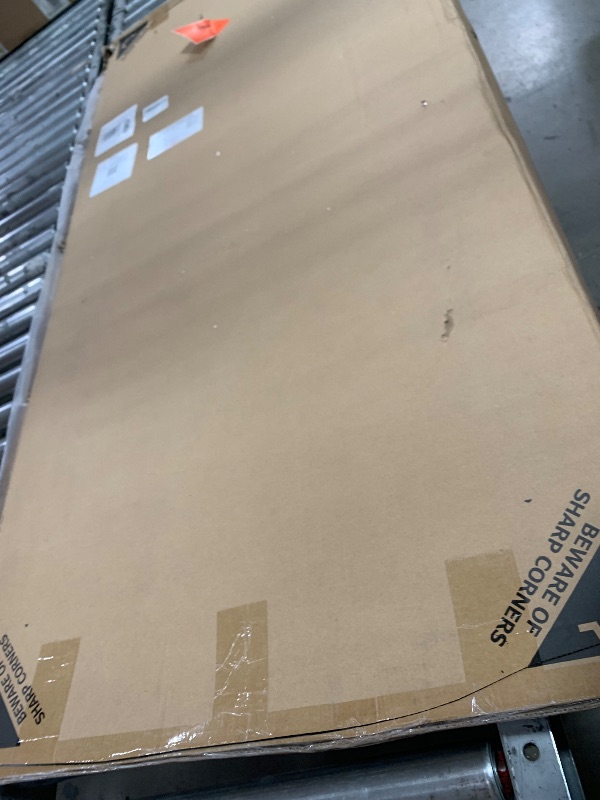 Photo 1 of ***Missing hardware*** Lumizone Extra Tall Cat Gate 61.02" High Pressure Mounted Extra Wide 2025 New (17 Sizes) 1.37" Gap No Drilling Auto-Close One-Handed Operation Tall Pet Gate for Dogs(Black, 61.02" H x 29.92"-34.24" W)
