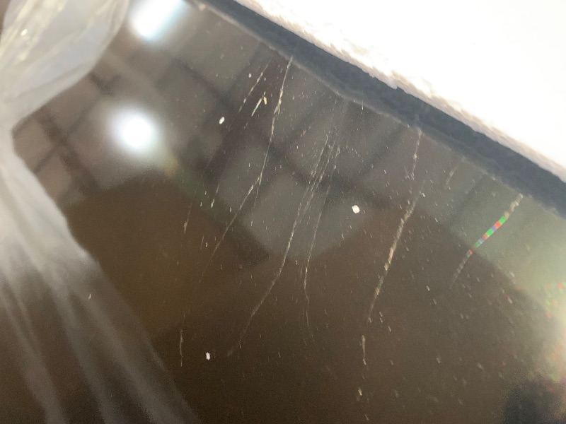Photo 1 of **DAMAGE TO THE SCREEN***  Roku Smart TV – 55-Inch Select Series, 4K HDR TV – Roku TV with Enhanced Voice Remote – Flat Screen LED Television with Wi-Fi for Streaming Live Local News, Sports, Family Entertainment