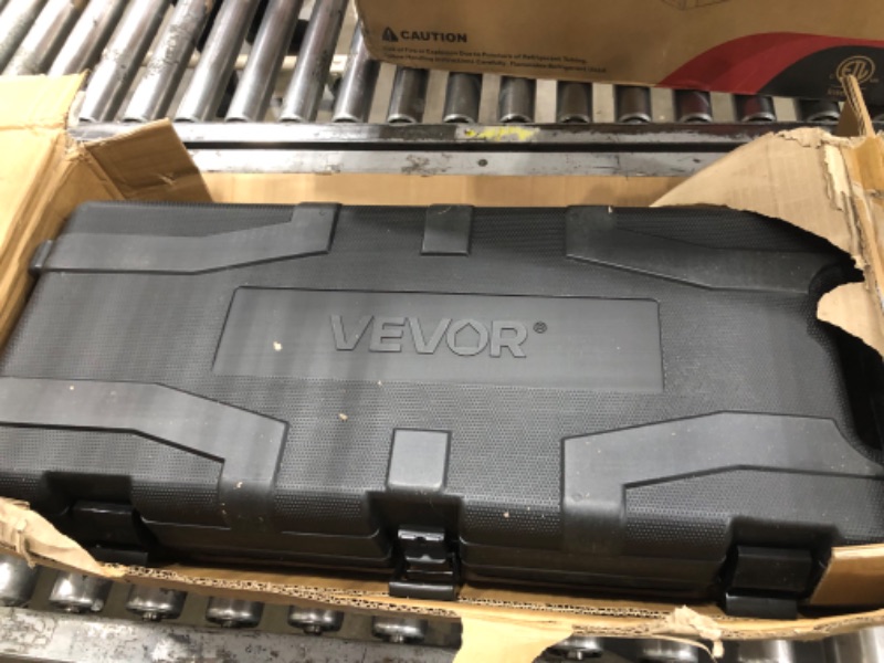Photo 1 of **MISSING ONE PIECE**VEVOR Demolition Jack Hammer, MAX 2200W Electric Jackhammer Heavy Duty, 1400 BPM Concrete Breaker 4pcs Chisels Bit Chipping W/Case, Gloves