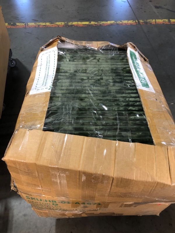 Photo 1 of ***MISSING PARTS - SEE NOTES/PHOTO***HONBAY Modular Sectional Sleeper Sofa with Pull Out Bed,Corduroy U Shaped Couch with Storage, Sectional Couches for Living Room,Green