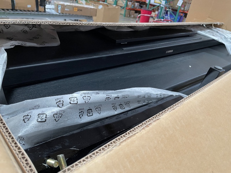 Photo 1 of ***SEE NOTES**
Yamaha YDP165 Console Digital Piano with Weighted 88-Key Graded Hammer 3 Action, CFX Concert Grand Piano Sound, Includes Bench (Black)