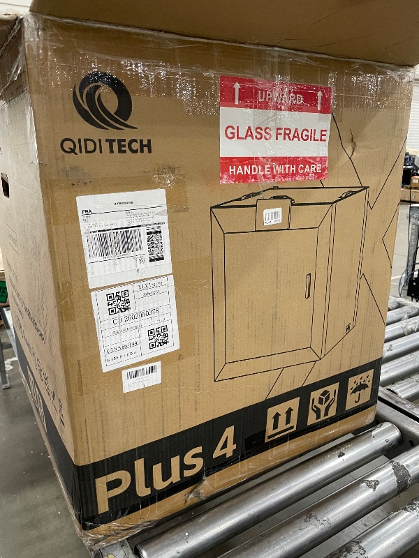 Photo 1 of **PARTS ONLY** QIDI PLUS4 3D Printer, Max 600mm/s High-Speed Printing, 65? Chamber Heat, Fully Auto Leveling, 370°C Direct Extruder with Integrated Nozzle, Support PPS-CF Filaments, Large Print Size 12"x12"x11"