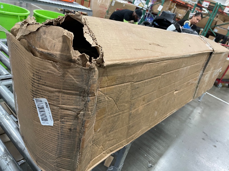 View 2 of ****************FOR PARTS ONLY- MISSING PARTS*************
10 x 10FT Large Dog Kennel, Heavy Duty Metal Outdoor Dog Kennel, Outside Dog Playpen with Roof & Feeding Door