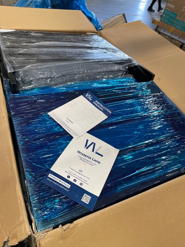 Photo 1 of **Partial Set, MISSING PIECES**** Solaste Aluminum Outdoor Patio Furniture Set, 7 Seats Patio Sectional Sofa with 5" Thick Cushion, Outdoor Patio Set with Coffee Table for Porch, Backyard, Deck, Yard, Blue