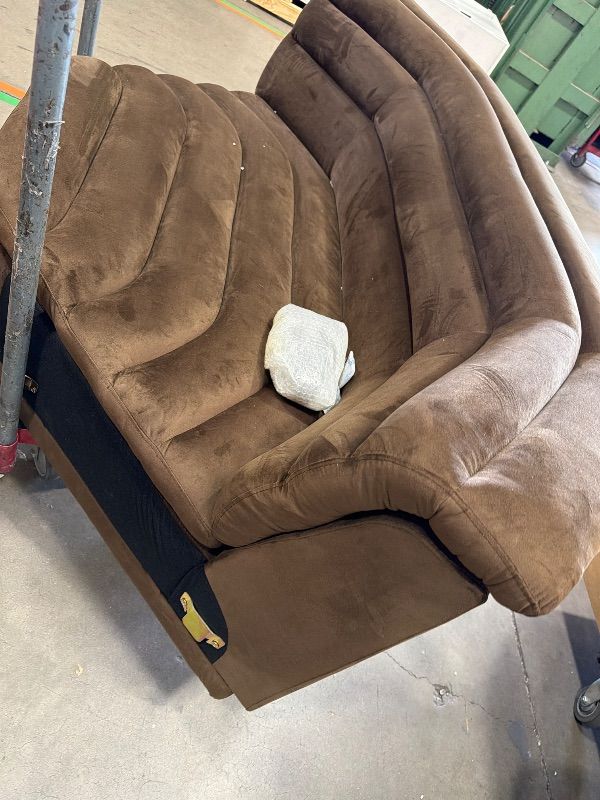 Photo 1 of ***Corner Seat Only*** Meridian Furniture 194Brown-Sectional Cascade Collection Modern | Contemporary Modular Sectional with Soft Brown Velvet Fabric, Deep Channel Tufting, Curved Arms, 148" W x 80" D x 28" H, Brown