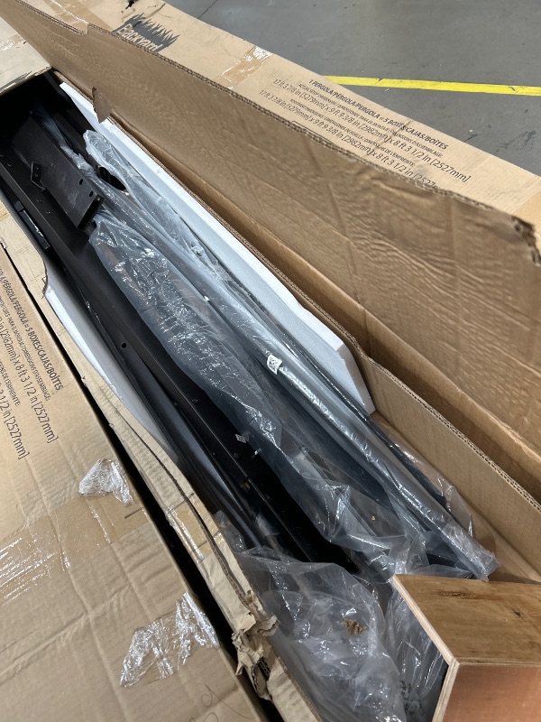 Photo 1 of ***TRUCK/TRAILER PICKUP ONLY**
***MISSING PARTS***
Backyard Discovery Sarasota 18' x 10' Galvanized Steel Louvered Pergola Kit with Adjustable Roof, Shade, Rain Protection, High-Wind Rating, Gutter System for Outdoor Patio, Garden, Deck, Entertaining SET 