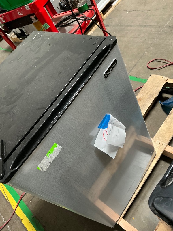 Photo 1 of (unfunctional, for parts) 3.3 cu. ft. Mini Fridge in Stainless Look