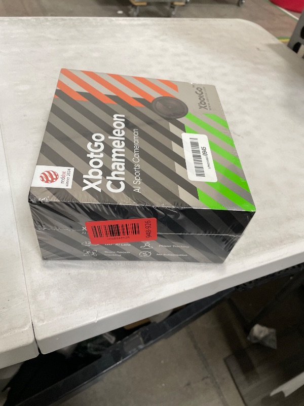 Photo 1 of **FACTORY SEALED** Chameleon AI Auto Sports Action Camera - 4K 60FPS Soccer Camera and Basketball Tracking Camera for Team Sports, Live Streaming, No Subscription, Works with iOS & Android (Lemon Green)