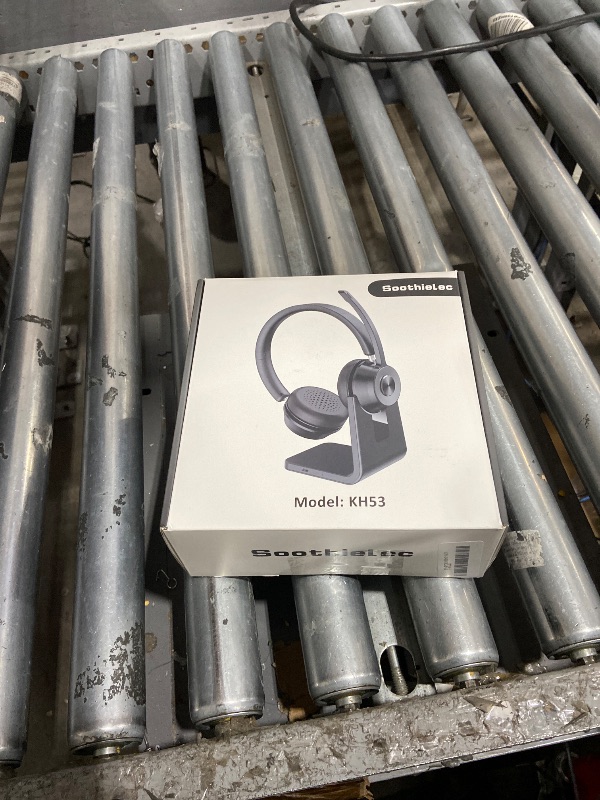 Photo 1 of (Upgraded Version) Wireless Headset, Bluetooth Headset with Noise Cancelling Microphone, Best Headphones with Mic Mute & USB Dongle for PC/Computer/Laptop/Cell Phones/Remote Work/Call Center