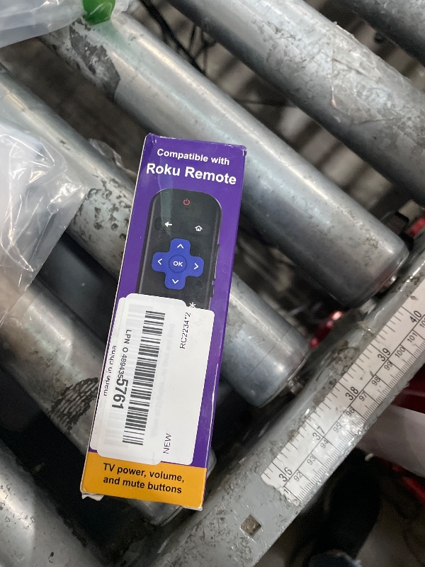 Photo 1 of (Pack of 2) Replaced Remote Control Only for Roku TV Compatible with TCL Roku/for Hisense Roku/for Insignia Roku/for Onn Roku TV/for Philips Roku Smart TVs (Not for Roku Stick and Box)