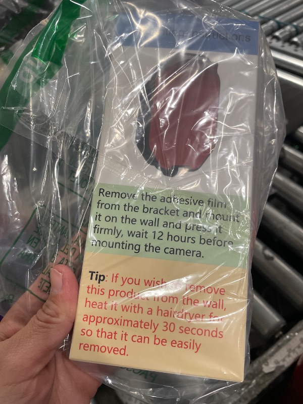 Photo 1 of (3Pack) Ring Indoor Camera Wall Mount Bracket Compatible with Ring Indoor Cam/Ring Indoor Cam Plus/Mini 2K ?Indoor Camera Adhesive No Drill No Screws Mount