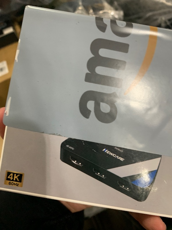 Photo 1 of [Upgrade] HDMI Switch 3 in 1 Out, 4K@60Hz HDMI 2.0 Switch Splitter with 2.6FT Long HDMI Cable, 3-Port HDMI Switcher Selector, Supports 4K 30Hz 3D 1080P HDCP2.2 for PS5 Xbox DVD Player Fire Stick PC
