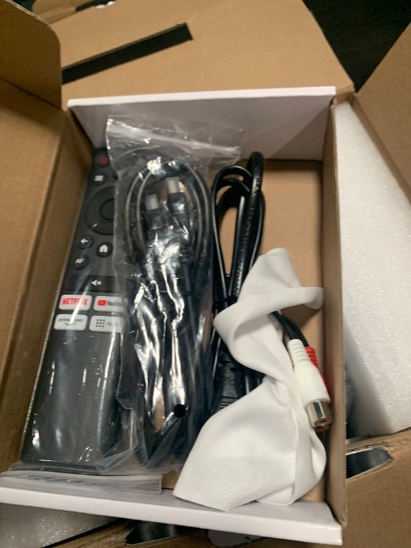 Photo 1 of [2500 ANSI/Auto Focus/Built-in APPS] Smart Projector 4K with WiFi 6 and Bluetooth 5.3, 6D Keystone Outdoor Movie Projector with Netflix& 36W Dolby Audio Plus HDR10+ Home Theater Ceiling Upgraded