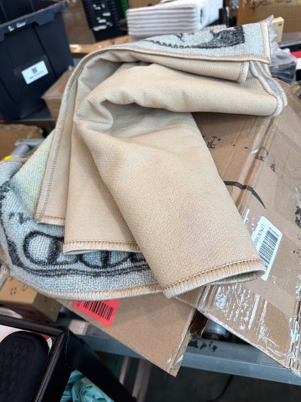 Photo 1 of **USED - MINOR DAMAGE**
HUAHOO Money Rugs 100 Dollar Bill Runner Cool Area Rug for Living Room Kitchen Rug Laundry Runner Rug Bedroom Bathroom Mat (22" x 57")