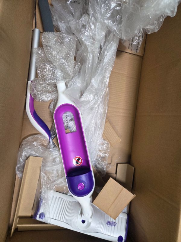 Photo 1 of ***PARTS MISSING, VIEW IMAGES*** Swiffer PowerMop Multi-Surface Mop Kit for Floor Cleaning, Fresh Scent, Mopping Kit Includes PowerMop, 2 Mopping Pad Refills, 1 Floor Cleaning Solution with Fresh Scent and 2 Batteries