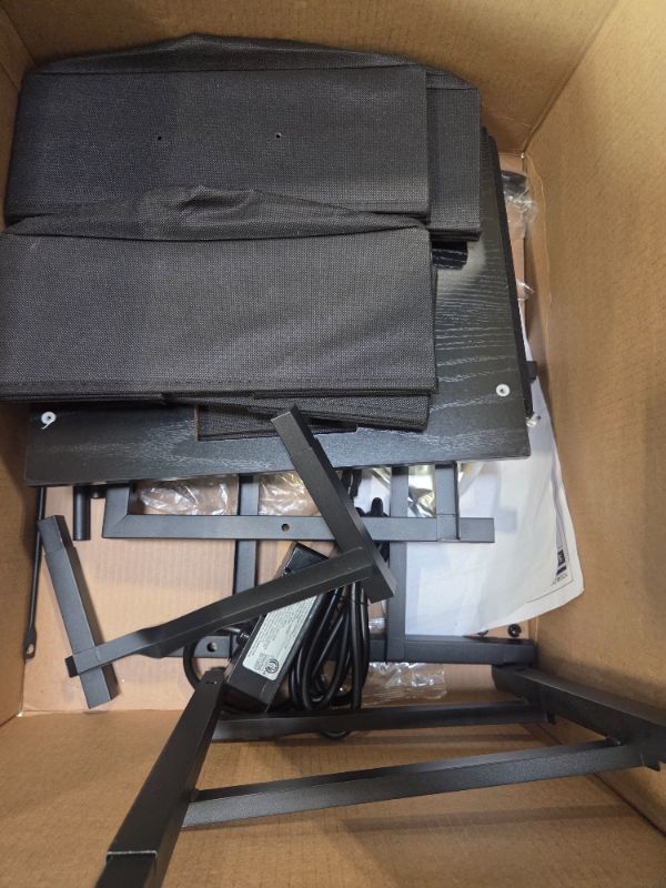Photo 1 of ***MINOR DAMAGE*** Yoobure Night Stand - Small Dresser for Bedroom, LED Black Nightstand with Charging Station, Bedside Table with 4 Fabric Drawers and Open Shelf, Vertical Dressers with USB Ports and Outlets