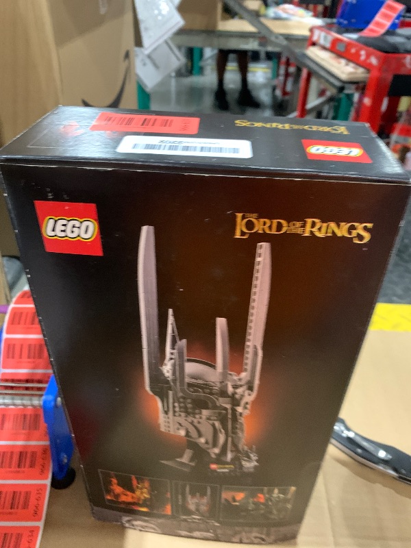 View 2 of *FOR PARTS ONLY*
LEGO Icons The Lord of The Rings: Sauron's Helmet - Building Set for Adults, Ages 18+ - Bedroom, Home Office, Book Shelf Decor - W/Sauron Minifigure - Gift for LOTR Fans - 11373