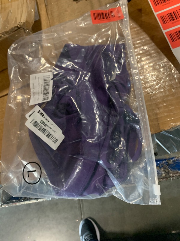 View 2 of ***MINOR DAMAGE, USED IN GOOD CONDITION****
Aoxjox Women's Workout Ellie Sports Bra Cutout Training Fitness Running Yoga Crop Tank (Mulberry Purple, SMALL)