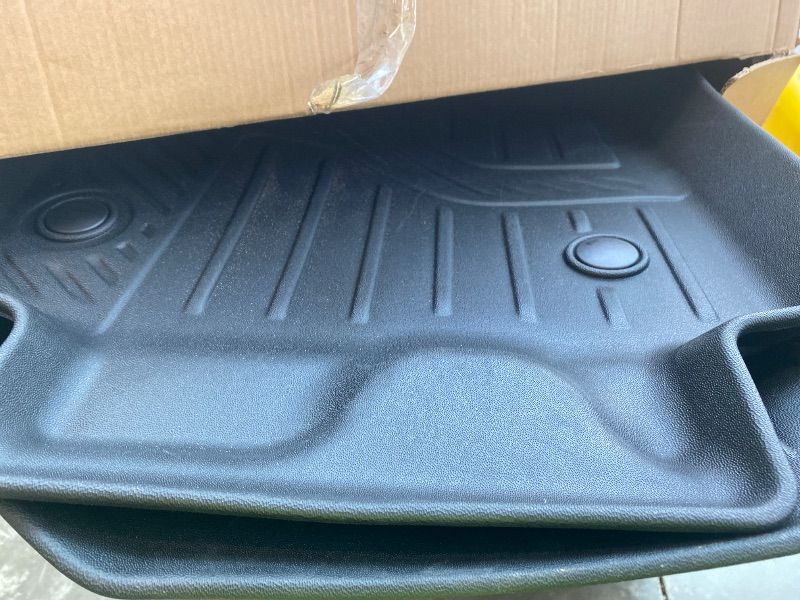 Photo 1 of *** AS IS ALL SALES FINAL NO RETURNS ****YITAMOTOR Floor Mats Fit for 2019-2026 Chevrolet Silverado/GMC Sierra 1500 & 2020-2026 Chevy Silverado/GMC Sierra 2500HD/3500HD Crew Cab with Bucket Seat(No Rear Underseat Storage Box), 1st & 2nd Row