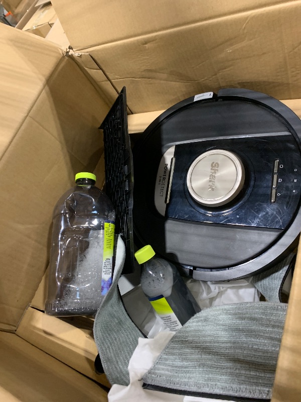 Photo 1 of *** SOME ITEMS VERY USED *** MOVA V50 Ultra Complete Robot Vacuum and Mop, 24,000Pa Suction, Zero Tangling Duobrush, 2.28in Obstacle Overcoming, FlexiRise Navigation, 176°F Hot Water Mop Self-Cleaning & Fast Hot Air Drying, White