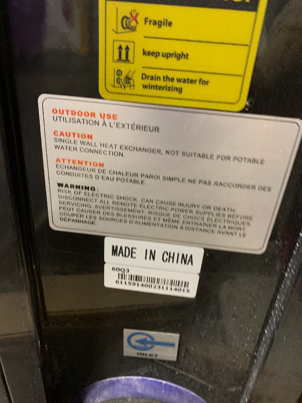 Photo 1 of *** BRING BIG TRUCK ITEM IS XL ON A PALLET*** *** USED DIRTY**** DR. Infrared Heater DR-1400HP Full DC Inverter 140,000 BTU Heat Pump In-Ground and Above-Ground Swimming Pools, WiFi Smart Control via APP, Black