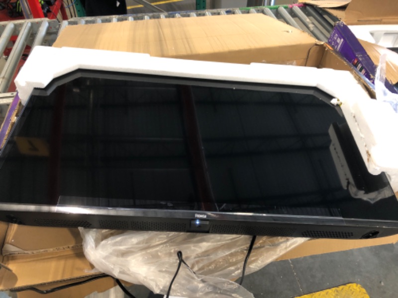 Photo 1 of *** SCREEN DOES NOT TURN ON SOLD FOR PARTS ***** Roku Smart TV – 40-Inch Select Series, 1080p Full HD TV – Roku TV with Voice Remote – Flat Screen LED Television with Wi-Fi for Streaming Live Local News, Sports, Family Entertainment