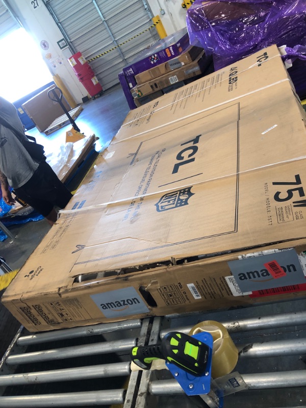 Photo 1 of *** USED *** TCL 75 Inch Class T7 Series | 4K QLED HDR | 75T7, 2025 Model | 120HZ-144HZ High Brightness Smart Google TV Dolby Atmos Audio | Voice Remote Alexa Gaming Streaming Television