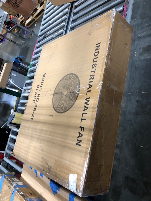 Photo 1 of  Wall Mount Fan, High Velocity Wall Mounted Fan, Heavy Duty Industrial Wall Fan for Commercial, Garage and Warehouse