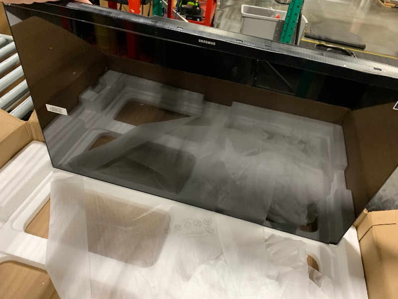 Photo 1 of *** MISSING POWER CORD AND STANDS/ UNABLE TO TEST*** Samsung 32-Inch Flat Computer Monitor, 75Hz, Borderless Display, AMD FreeSync, Game Mode, Advanced Eye Care, HDMI and DisplayPort, LS32B304NWNXGO, 2024